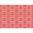 thumbnail image 1 of Ahgly Company Indoor Rectangle Patterned Fire Engine Red Area Rugs, 7' x 9', 1 of 6