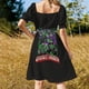 thumbnail image 5 of Ella gobierna su vida como un vuelo Vestido vintage de manga corta Conjuntos de verano para mujer Ropa, 5 of 7