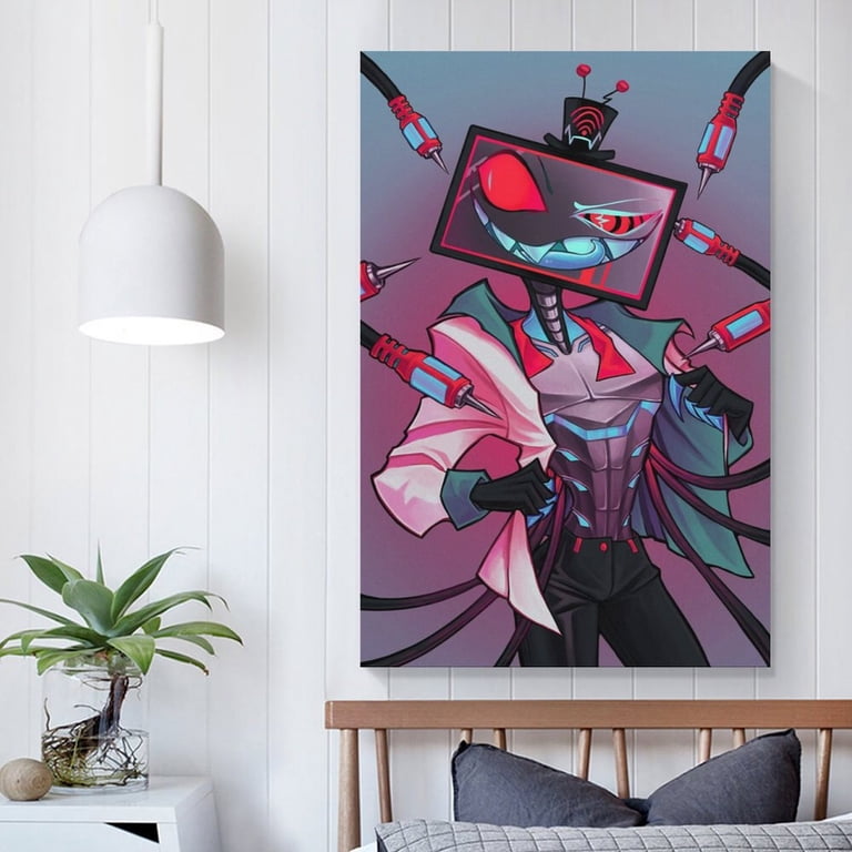 Anime Poster Hazbin Hotel Vox Print Photo Art Painting Canvas