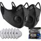 thumbnail image 1 of Mascarilla antipolvo compatible con carpintería, construcción, corte, lijado, jardinería, limpieza, pintura, aserrado y pulido UHN, 1 of 5
