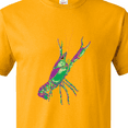 thumbnail image 4 of Inktastic Mardi Gras Crayfish Artsy T-Shirt, 4 of 5