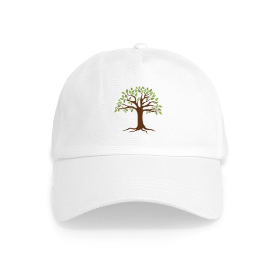 CafePress - Oak Tree - Adjustable 100% Brushed Unisex Casual Cotton Baseball Cap, Beige, 1