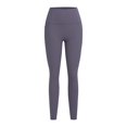 thumbnail image 4 of Riforla Womens Leggings No Awkwardness Line Seamless High Waisted Lift Exercise Fitness Yoga Pants for Women Dark Purple XL, 4 of 9