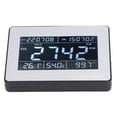 thumbnail image 2 of CO2 Monitor Indoor Air Quality Detector with Humidity Temperature Time Display US Plug 100‑240V, 2 of 5