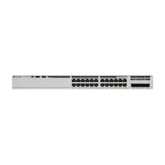 Cisco Catalyst 9200 C9200L-24T-4X Layer 3 Switch - 24 Ports - Manageable - 3 Layer Supported - Modular - Twisted Pair, Optical Fiber