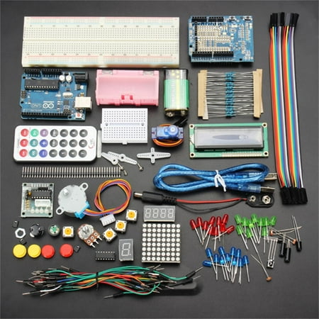 Ulti mate UNO R3 Basic Starter Learning Kit Upgrade Version Consumer Electronics LCD 1602 For