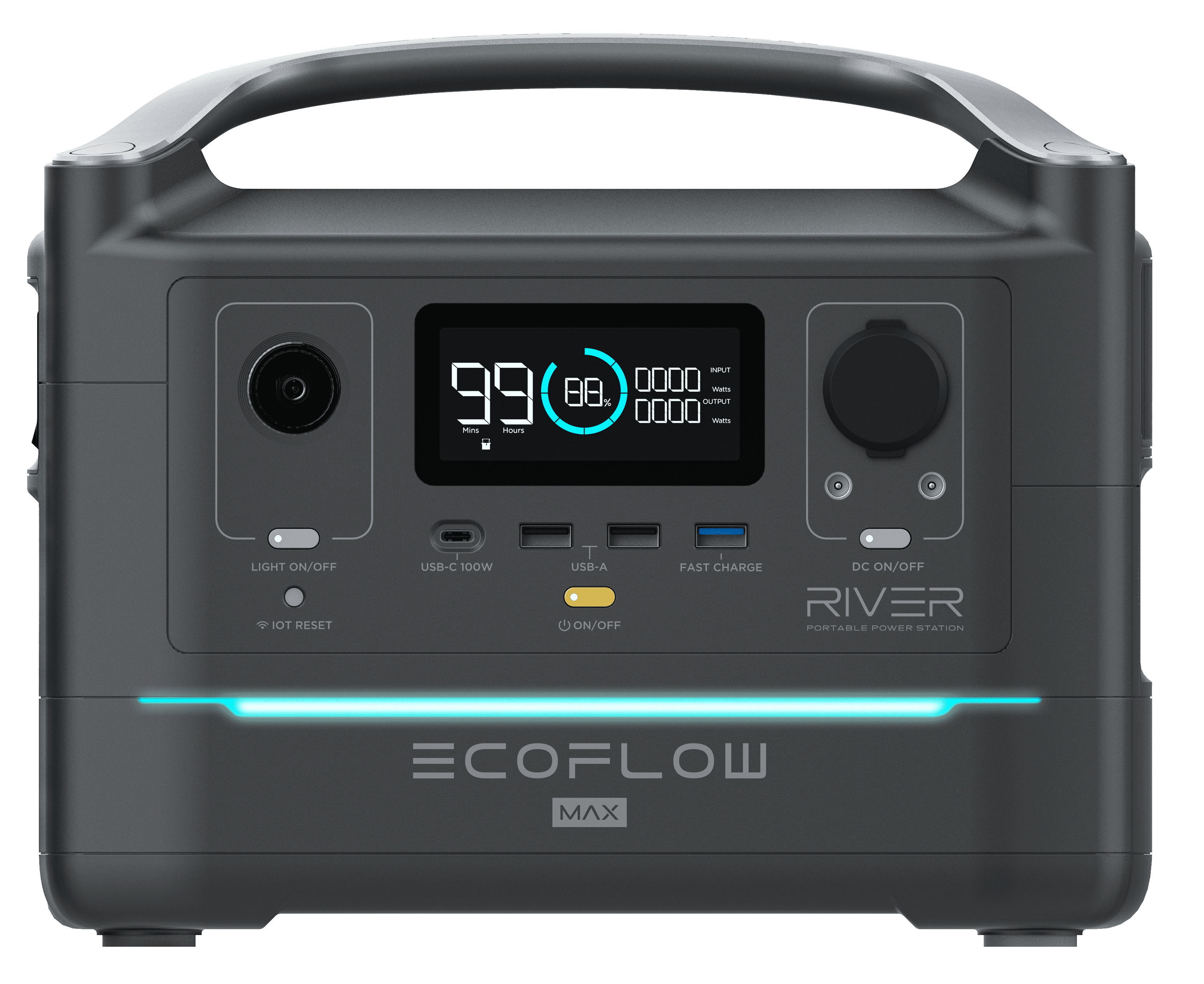 EcoFlow RIVER Max Portable Power Station 576Wh Capacity,Solar Generator,600W AC Output for Outdoor Camping,Home Backup,Emergency,RV,off-Grid - Walmart.com EcoFlow RIVER Max Portable Power Station 576Wh Capacity,Solar Generator,600W AC Output for Outdoor Camping,Home Backup,Emergency,RV,off-Grid - Walmart.com