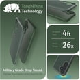 thumbnail image 3 of TUDIA MergeGrip Samsung Galaxy A55 5G Case 2024 Dual Layer Heavy Duty - Pine Green, 3 of 7