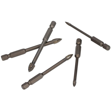 

Hex Drill Bit Low Cut Resistance Concrete Drills Bits 1/4in Shank Strong Toughness Carbide For Wood