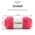 thumbnail image 2 of Premier Eyelash Yarn-Raspberry, 2 of 7