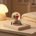 thumbnail image 7 of Fmbmuo Christmas Snow With Light Resin Glass Snowball Ornament Light Up Holiday Desktop Decor Xmas Gift For Kids Home Tabletop Decoration, 7 of 7