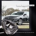 thumbnail image 3 of Adhesivo Embellecedor Cubierta de Cuenco de Manija de la Puerta Interior de Coche para Mercedes Benz Smart 451 Fortwo 2010-2014 Accesorios, Fibra de Carbono, 3 of 5
