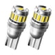 thumbnail image 4 of Luz de matrícula 300% de alto brillo T10 168 2825 W5W Bombillas LED para domo Mapa Puerta Cortesía Interior Coche Luces 6500K Blanco, paquete de 2, 4 of 4