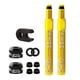 thumbnail image 1 of Válvulas Presta sin cámara Juice, extensión de llanta de carbono para neumáticos de vacío de aleación de aluminio 2pcs 50mm de oro, 1 of 9