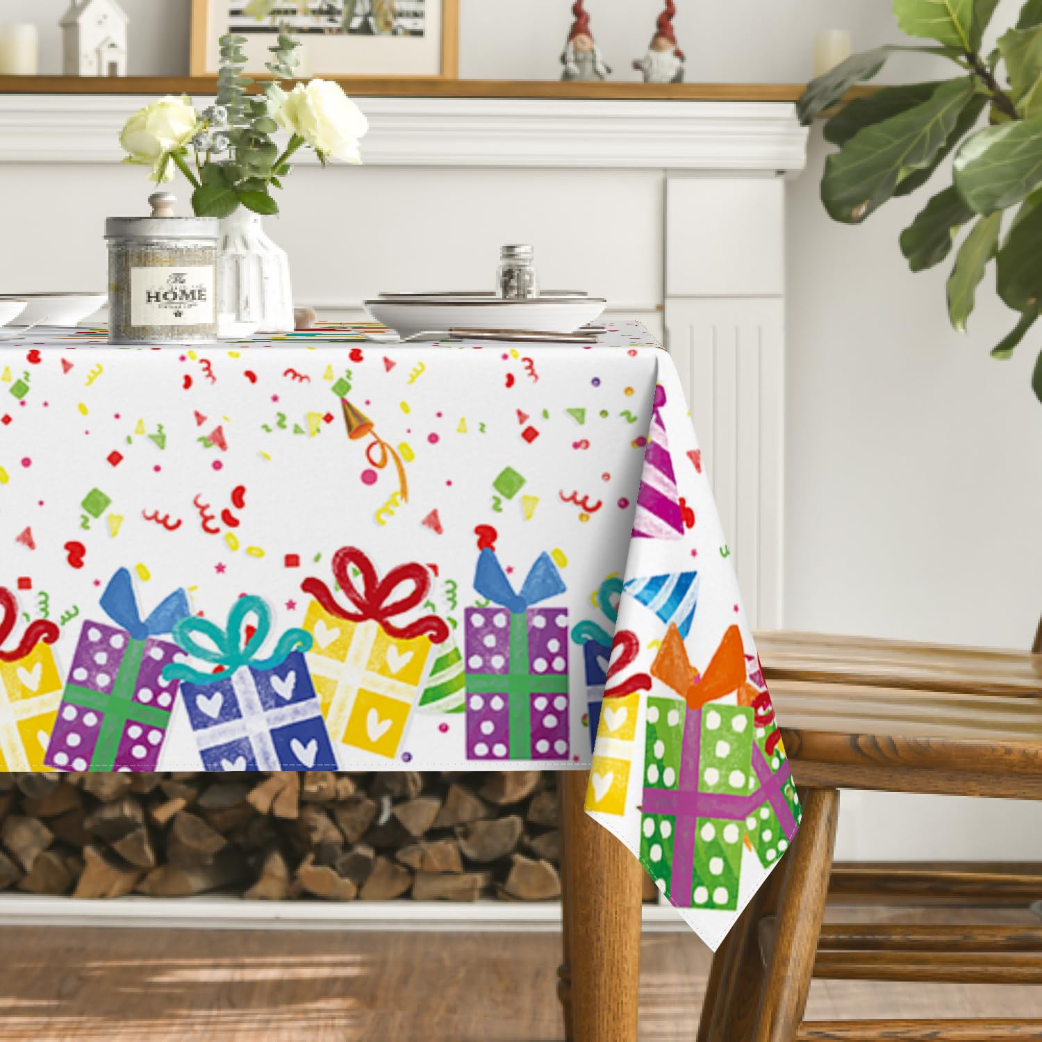 Talking Tables Happy Birthday Ballons – 5er Pack Rosa Mit Konfetti, Inkl. Band, Für Kinder- & Erwachsenenpartys