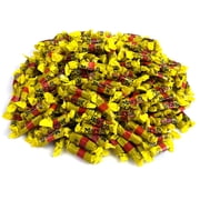 Mary Jane Peanut Butter Candy Bars - Old Fashioned Bite Size Twists Taffies - 1 Pound - Bulk Packaging