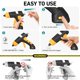 thumbnail image 5 of Pistola inalámbrica de pegamento caliente DaiZynx 90 de calentamiento rápido con 30 barras, 5 of 7