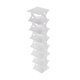 thumbnail image 5 of Zapatero vertical Estante para zapatos Estante de almacenamiento resistente Fácil montaje Ahorro de espacio para 8 niveles, 5 of 9