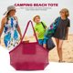 thumbnail image 5 of Bolsa plegable para deportes de natación, bolsa de playa para almacenamiento de juguetes para niños al aire libre (rojo) Likrtyny Deportes al aire libre Salida diaria Juego de fiesta, 5 of 8