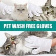 Soft and Gentle Set of 2 Bath Mitts for Dogs and Cats Ideal Pet