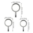 thumbnail image 5 of ifundom 3pcs Stainless Steel Baking Cup Ring Milk Cup Rim Coffee Cup Rim Gasket Cover, 5 of 5