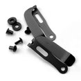 thumbnail image 2 of 2Sets K Holsters Clip K Sheath Waist Clip Scabbard Waist Clip With Screws Right Left Stainless Steel, 2 of 5