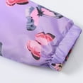 thumbnail image 6 of XBASW Toddler Baby Kids Hooded Rain Coat Jackets for Girls Cartoon Printed Windbreaker Jackets Spring Autumn Raincoat Outerwear for Girls 1-8Y, 6 of 9