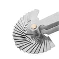 thumbnail image 3 of 4 Pieces Pitch Gauge, 52PC Threaded Steel Screw Thread Gauge Metric + Inch 55° + 60° Professional Thread Measurement, 3 of 5