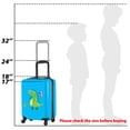 thumbnail image 3 of Set de equipaje Sanwuta Dinosaur de 43 cm con mochila y almohada cervical, 3 of 7