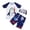 Z05-White, variant on MUXiin Toddler Boy Swimwear Rash Guard Short Sleeve Beach Shorts Swim Trunk for Boys Cartoon Dinosaur Quick Dry Breathable 1 Piece Zipper Bathing Suit for 4-5 Years