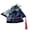 1-Blue333, variant on Wxolcjlv Girls Graduation Cap Party Flower Embellished Hat with Tassel , Ages 3-14