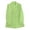 *Green, variant on ClodeEU Women's Double Breasted Blazer, Casual Long Sleeve Open Front Suit Jacket, Solid Color Office Coat Green,Womens Plus M