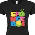 thumbnail image 3 of SpongeBob SquarePants - Spongebob Lettering - Juniors Fitted Graphic T-Shirt, 3 of 6