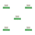 thumbnail image 2 of relayinert Easy To Install Car Screw Bonnet Gaskets For Quick Car Customization Made Green screw 5Set, 2 of 6
