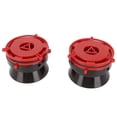 thumbnail image 3 of Adaptadores de concentrador NAB (1 par) de abridor de cinta de carrete a carrete de aluminio pulido profesional para Studer ReVox, Akai y Teac, color negro., 3 of 14