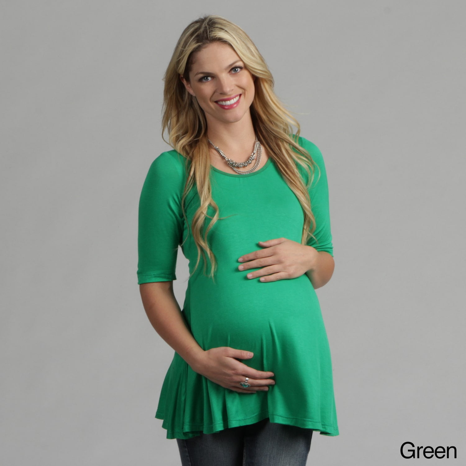 24/7 Maternity Women's 3/4-sleeve Tunic