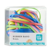Pen+Gear Rubber Band Ball, Assorted Colors, 100g