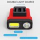 thumbnail image 2 of Luces De Clip De Sombrero Clip de sombrero USB luces impermeable LED + COB Camping faro linterna de emergencia Sywqhk Para Estrenar, 2 of 3