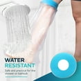 thumbnail image 3 of Asunby Cast Covers for Shower Leg Adult Waterproof full Leg Protector Shower Bandage Wound Showering for Broken Leg Knee Foot Ankle Wound Burns Care Supplies, After Surgery Gifts,Reusable, 3 of 9