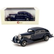 1932 Austro Daimler ADR 8 Alpine Sedan Dark Blue Limited Edition to 250 pieces Worldwide 1/43 Model Car by Esval Models