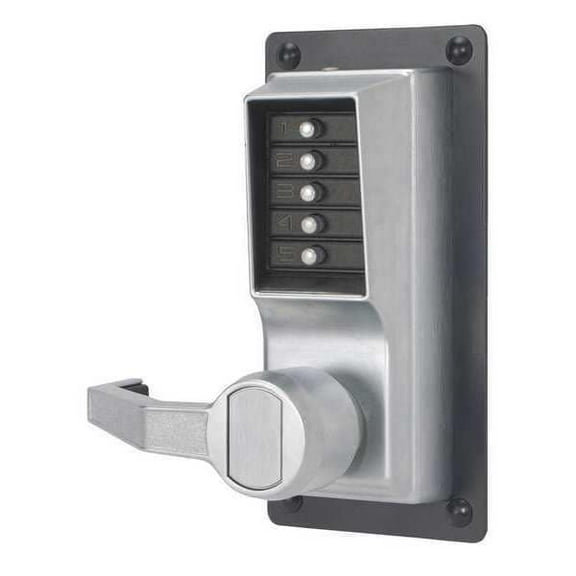 Simplex Push Button Exit Trim,Satin Chrome,Left LLP101026D41