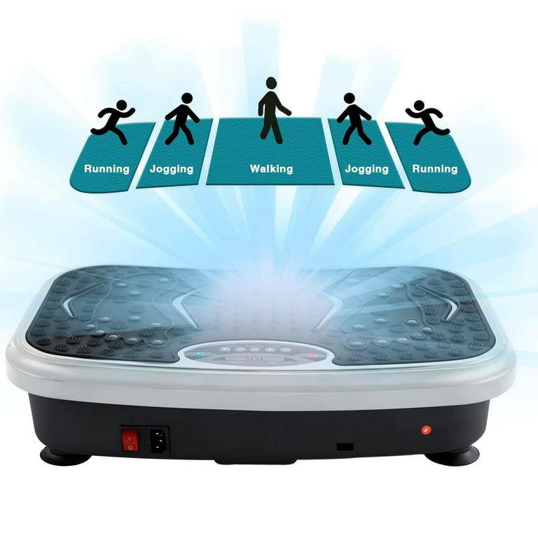 Vibration Platform Plate Machine Whole Body Shaper Exercise Fitness Slim  Gym 