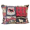thumbnail image 2 of Your Lifestyle by Donna Sharp The Great Outdoors 3 PC Quilt Set from  Chocolate Brown/Red - Queen, 2 of 5