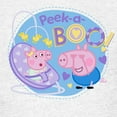 thumbnail image 3 of CafePress - Peppa Pig: Peek A BOO! Kids T Shirt - Light Classic Kids Graphic, Short Sleeve T-Shirt, Sizes XS-XL, 3 of 4