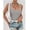 Light Gray, variant on Women Halter Top Backless Scroop Neck Slim Stretchy Ribbed Knit Camisole Crop Tops