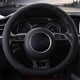 thumbnail image 2 of Car Steering Wheel Cover Universal Microfiber Leather Steering Wheel Covers 37-38cm / 15 Non-Slip Breathable Durable (Black Color), 2 of 5