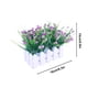 thumbnail image 3 of pstuiky Valla de madera con simulación de flores adornos para decoración del hogar y la sala de estar planta de simulación maceta verde falsa., 3 of 6