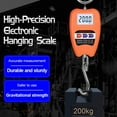 thumbnail image 6 of High Accuracy Travel Friendly 200kg Electronic Hand Scale Waterproof Design ABS Metal Material for Kitchen Office Market, 6 of 9
