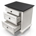 thumbnail image 5 of Furniture of America Calix Traditional Wood 3-Drawer Kids Nightstand, White, 5 of 12