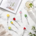 thumbnail image 7 of Fruit Fork Stainless Steel Avocado Handle Single Pack Colorful Dessert Fork for Party Use, 7 of 7
